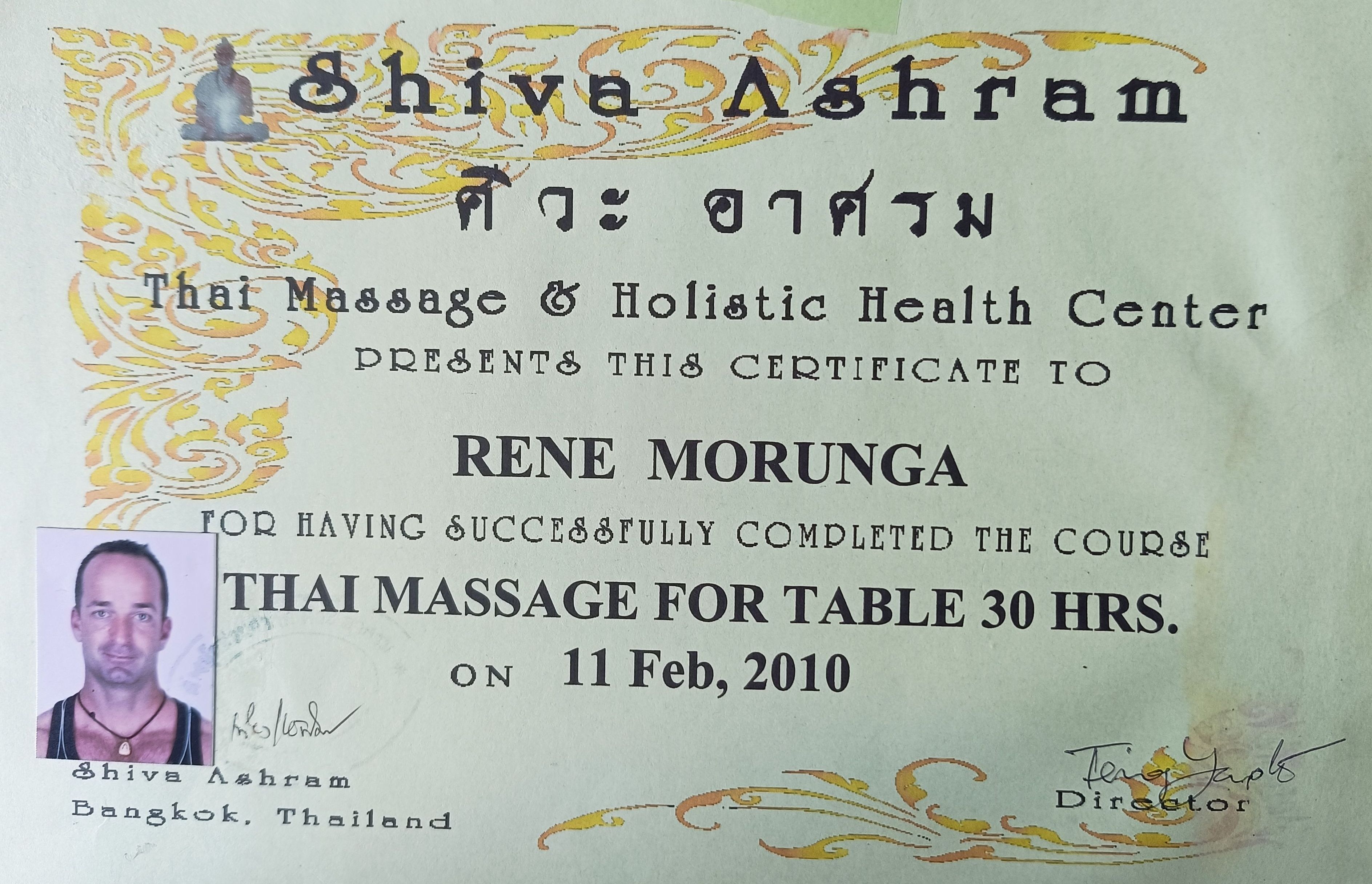 Tisch Thai-Massage