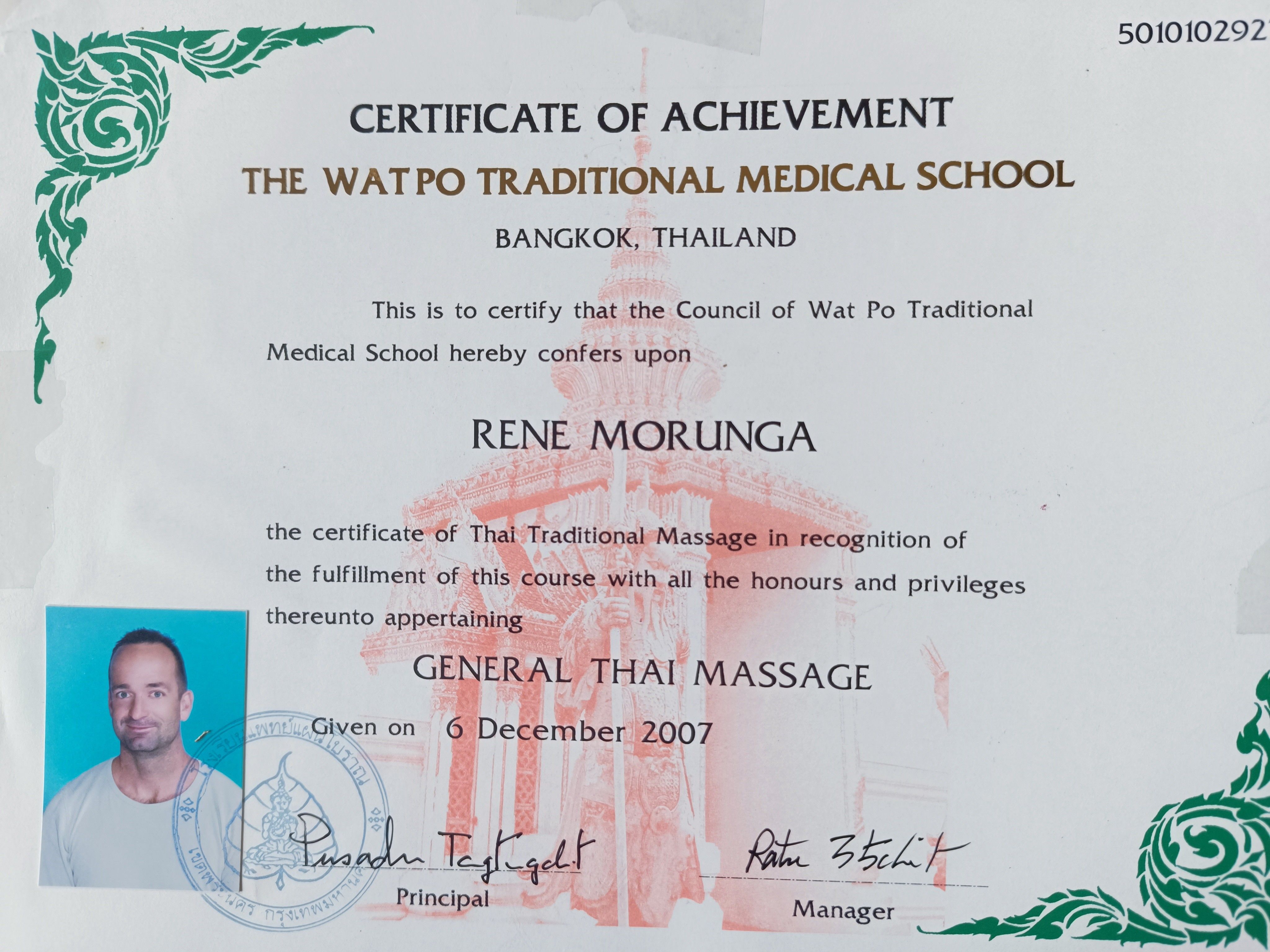 Allgemeine Thai-Massage